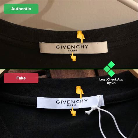 givenchy neck label|is Givenchy real.